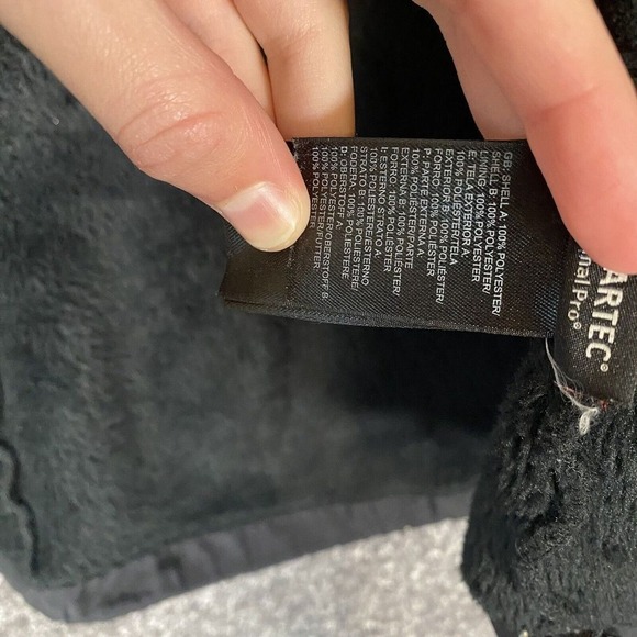 North Face Denali 2 Jacket Womens Small Black Soft Cozy Plush Full Zip Fleece - Picture 6 of 16